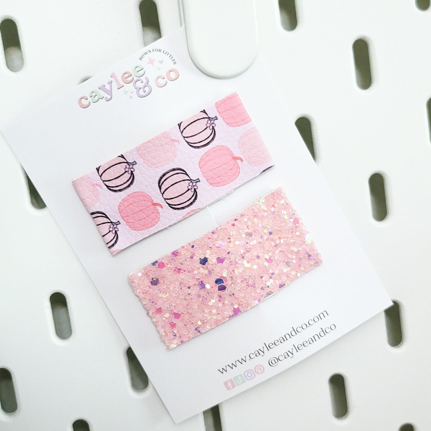 Callie - Pink Pumpkins Set
