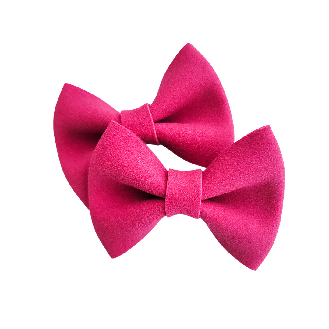 Stella Piggie Set - Magenta Suede