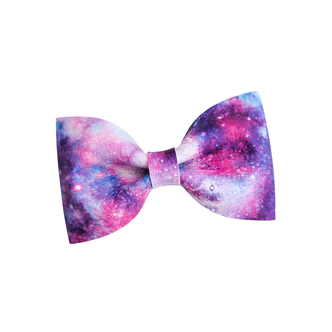 Bow Tie - Purple Galaxy