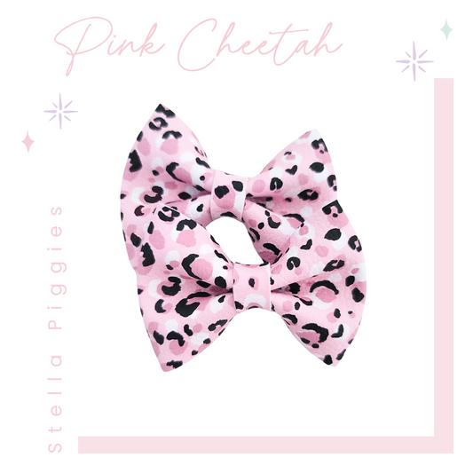 Stella Piggie Set - Pink Cheetah