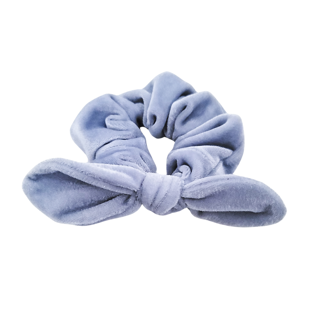 Scrunchie Tie - Pale Periwinkle