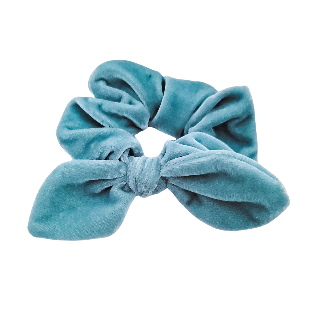 Scrunchie Tie - Light Teal