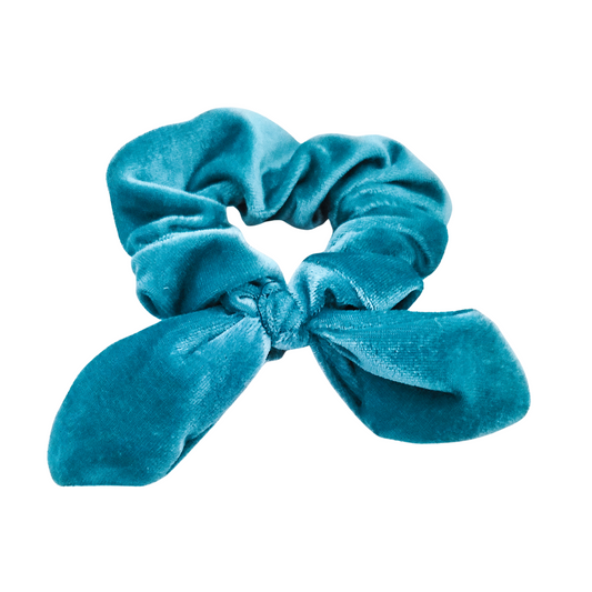 Scrunchie Tie - Bermuda Blue