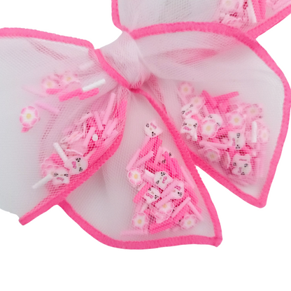 Ava Hair Bow | Shaker Bow | Cute Kitty