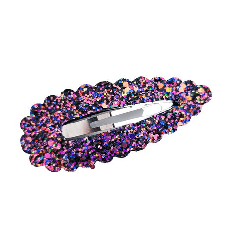 Scallop Snap Clip - Deep Blue Sea