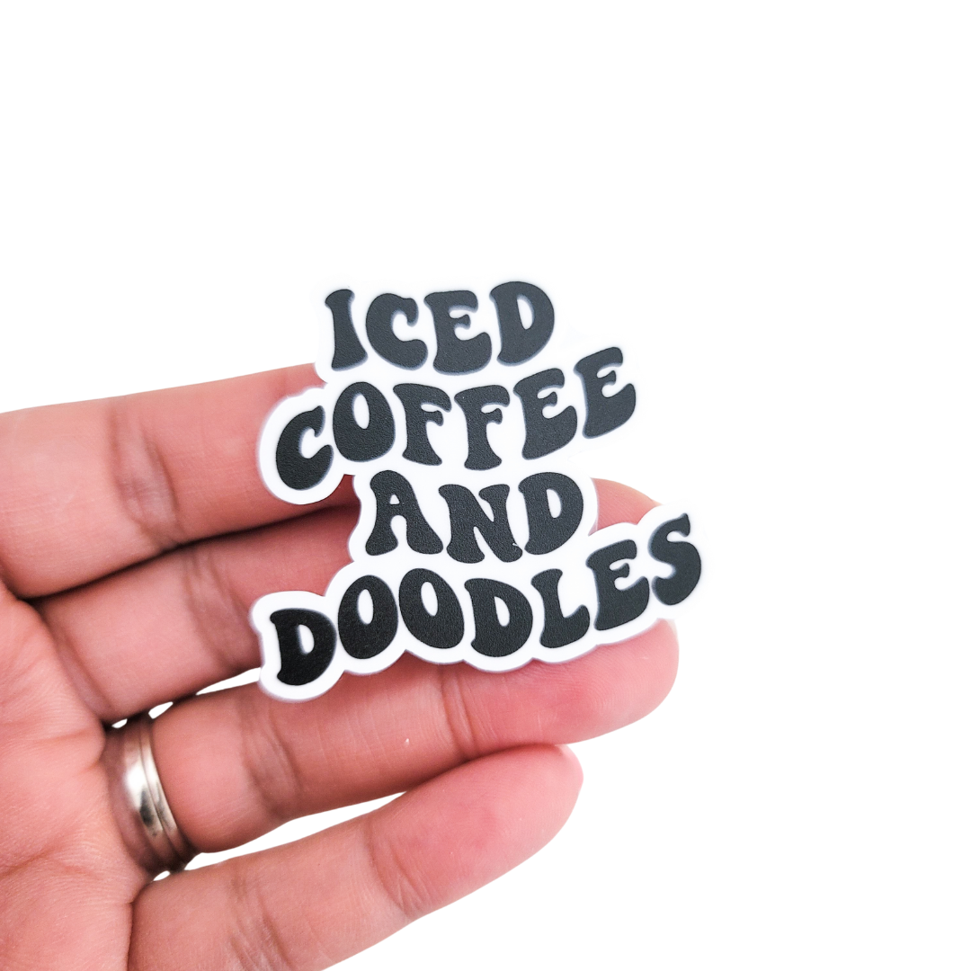 Sticker - Iced Coffee & Doodles