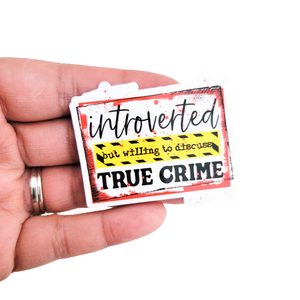 Sticker - True Crime