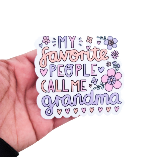 Sticker - Call Me Grandma