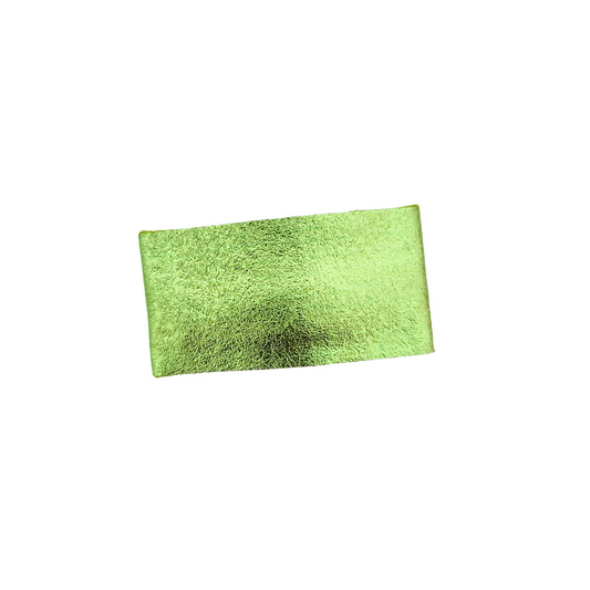 Callie - Lime Metallic Felt