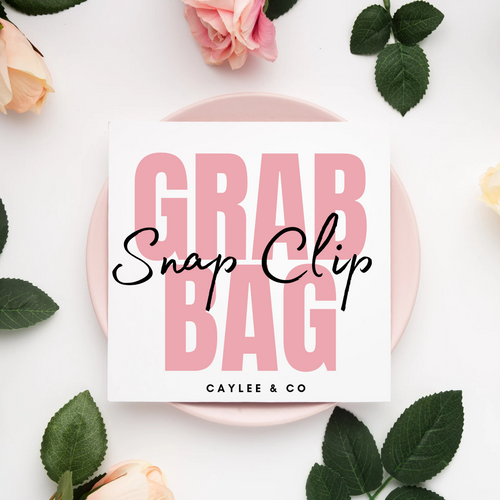 Snap Clip Grab Bag - 2 inch