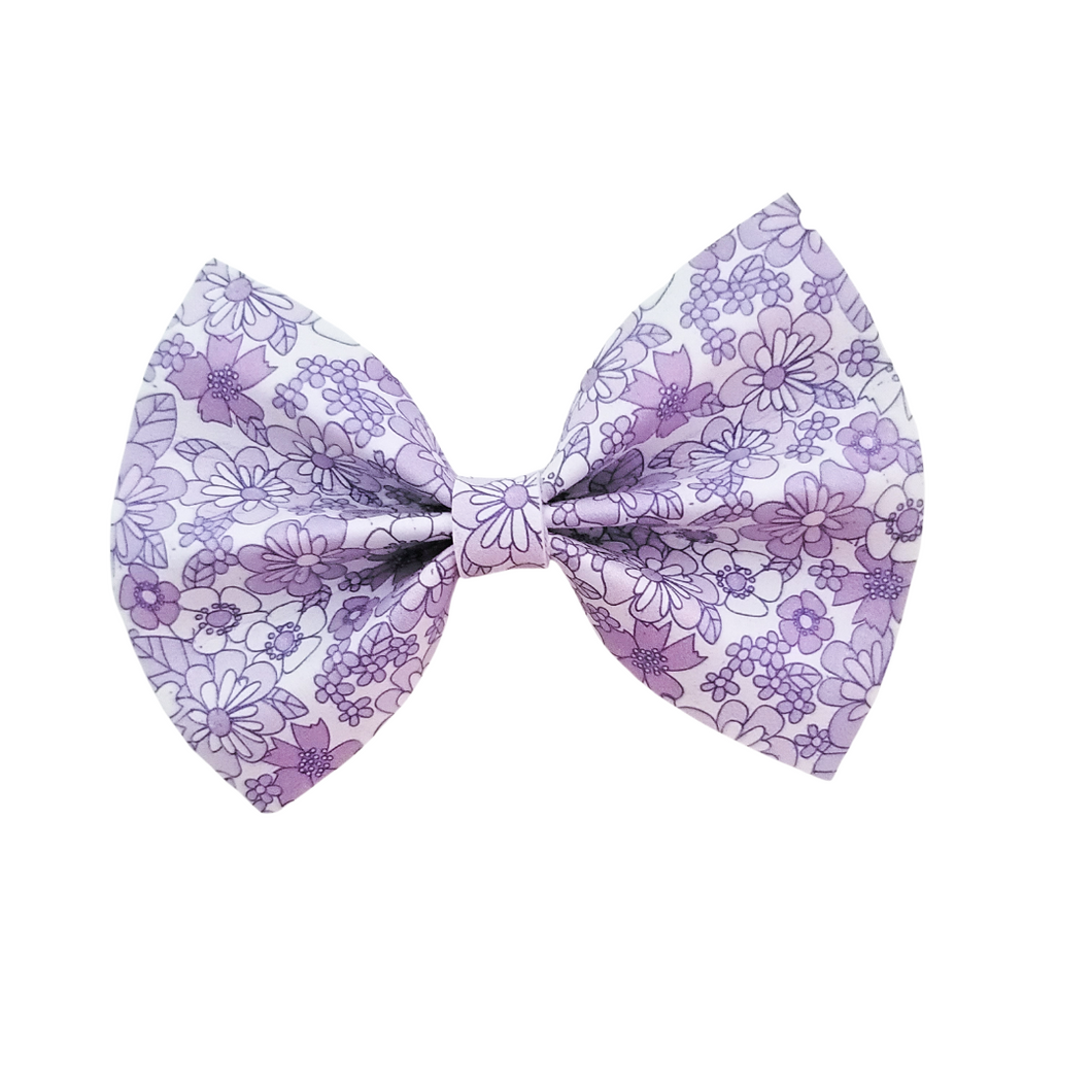 Luna - Purple Flowers