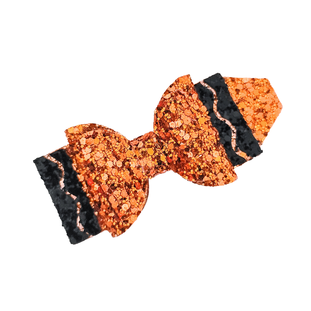 Crayon Bow - Orange