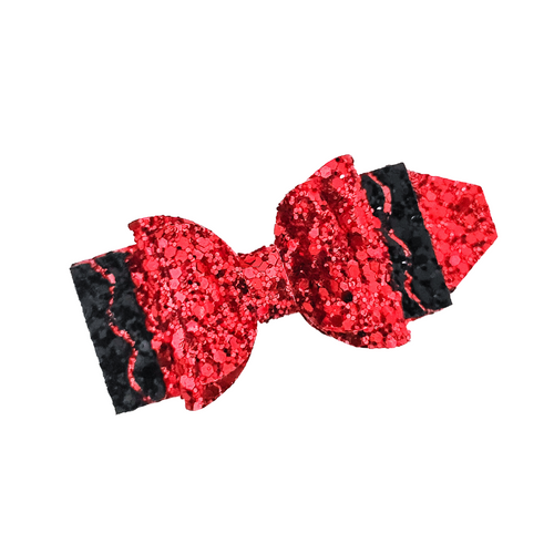 Crayon Bow - Red