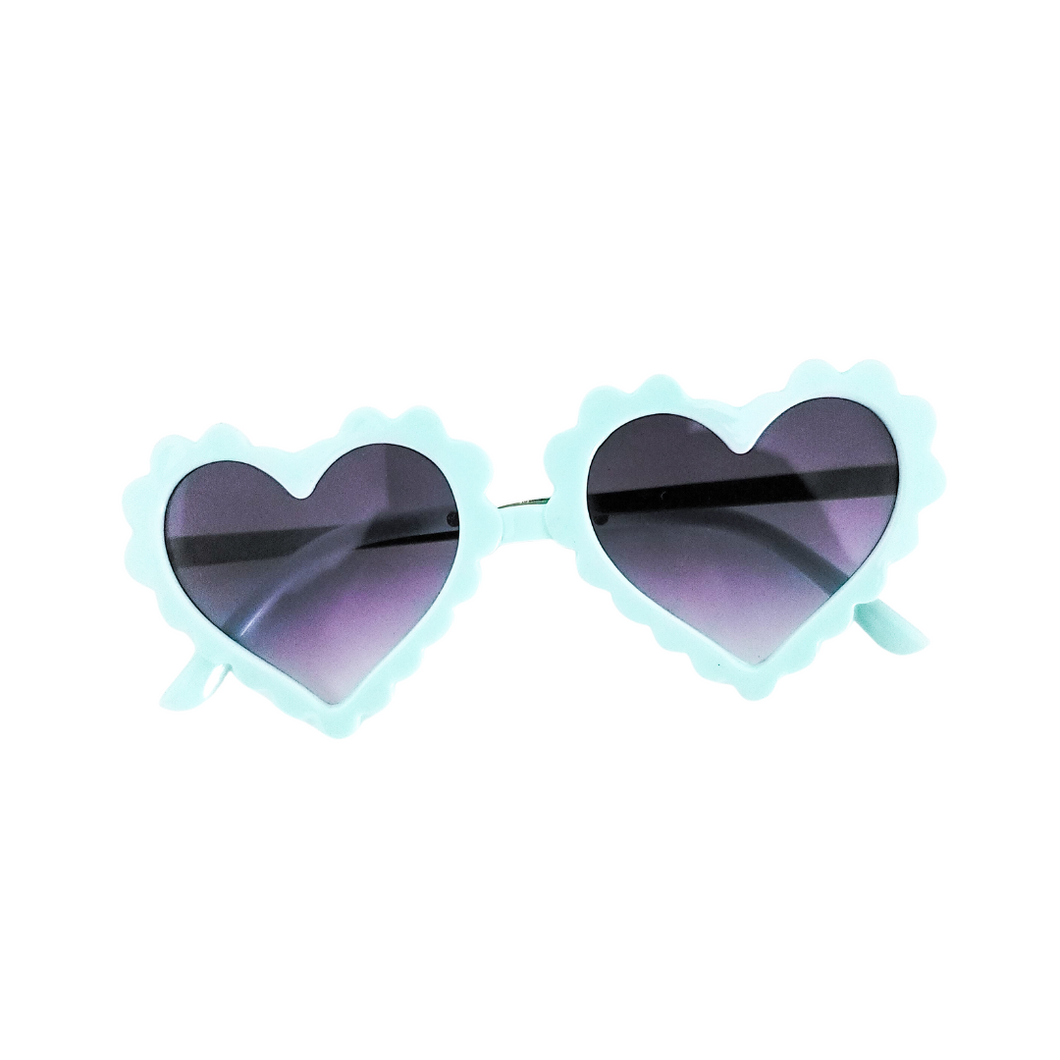Sunglasses - Mint Hearts